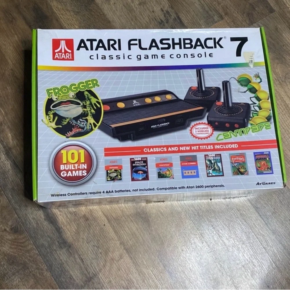 Atari Flashback 7 Classic Game Console - Black